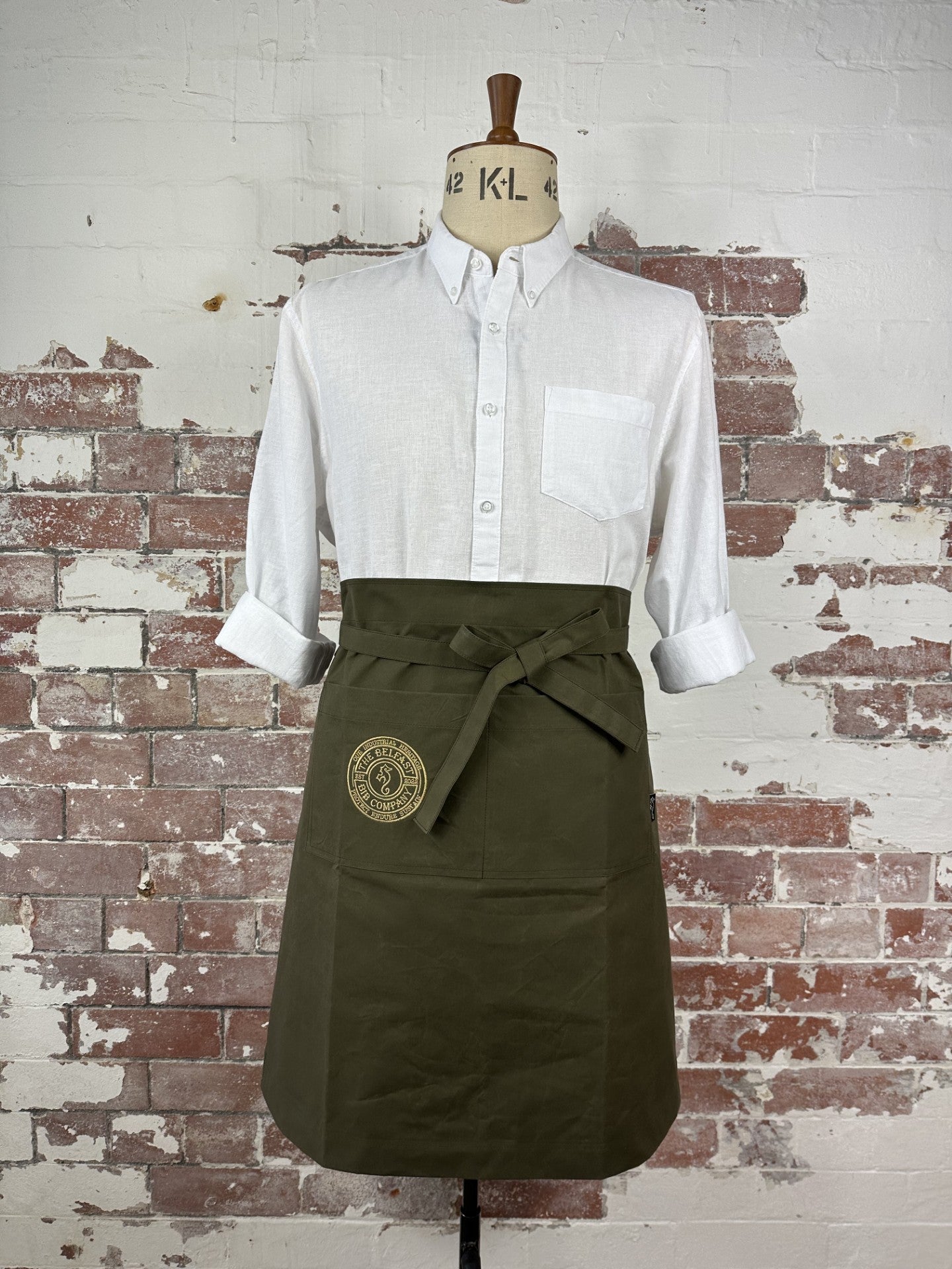 The Belfast Classic 'Un-Bibbed' - Khaki Brown