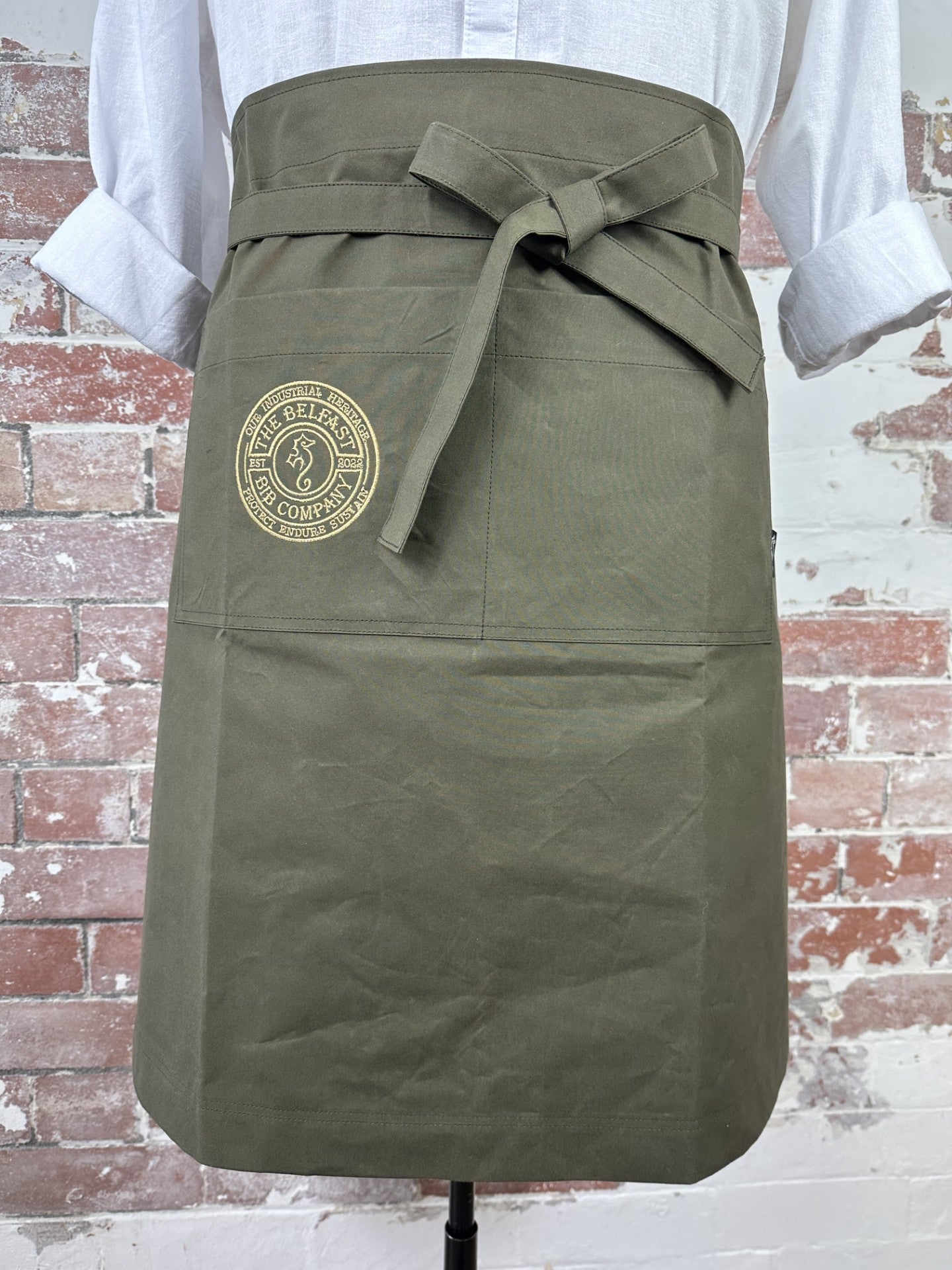 The Belfast Classic 'Un-Bibbed' - Khaki Brown